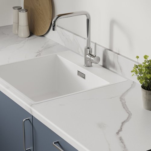 Greek Marble Laminate - Upstands & Splashbacks image 2