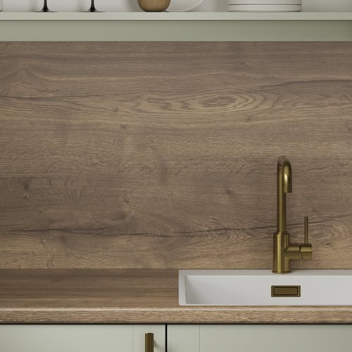 Full Stave Rustic Oak Laminate - Upstands image 1
