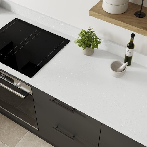 White Sparkle Laminate image 3