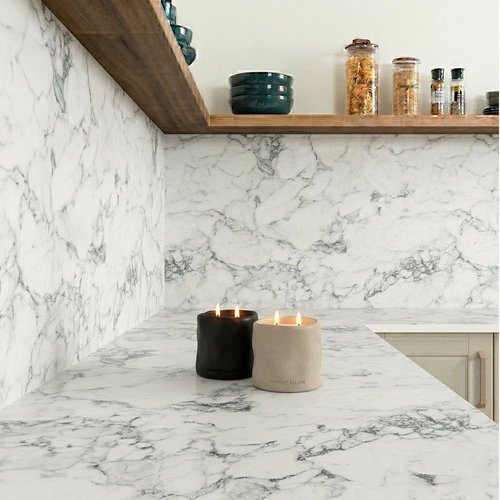 Cranbury Marble Compact - Upstands & Splashbacks image 2