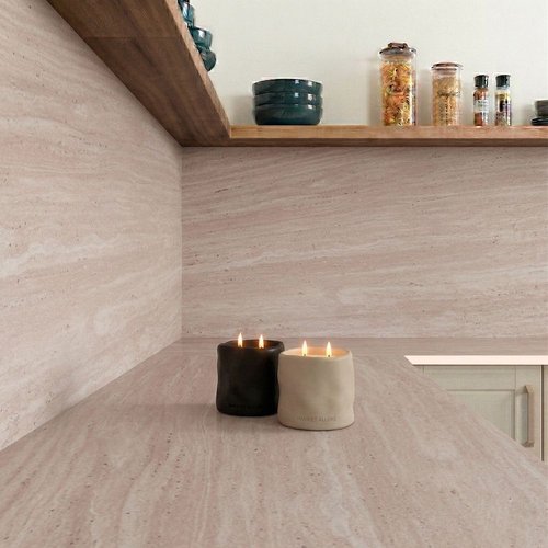Italian Travertine Compact - Upstands & Splashbacks image 4
