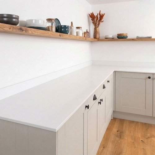 Lucida White Compact - Upstands & Splashbacks image 1