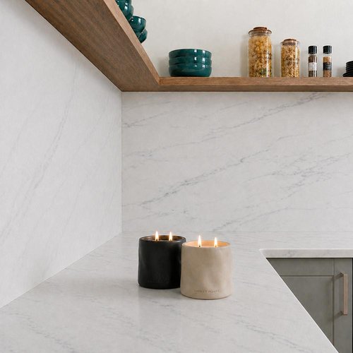 Bella Bianche Laminate - Upstands and Splashbacks image 2