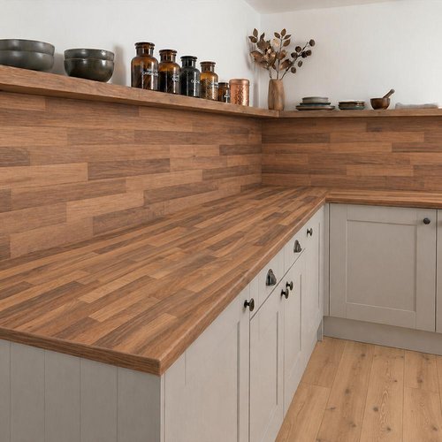Black Walnut Laminate Worktop - Upstands & Splashbacks image 3