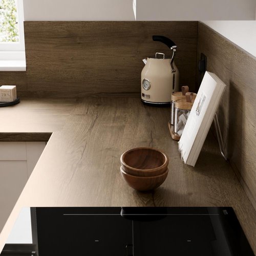Full Stave Rustic Oak Laminate - Upstands image 3