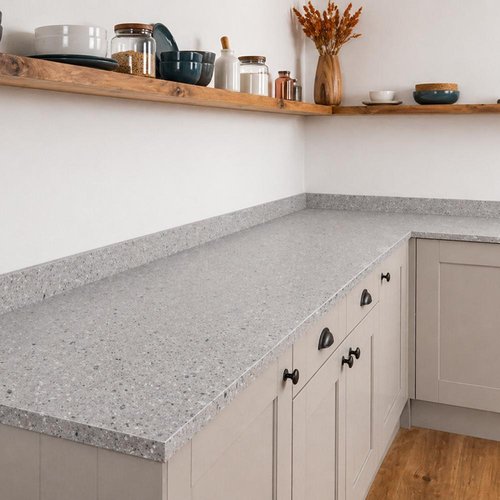 Grey Slate Laminate Worktop - Upstands & Splashbacks image 3