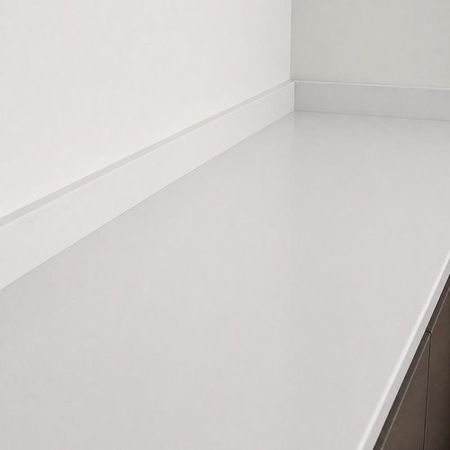 Pure White Laminate - Upstands & Splashbacks image 1