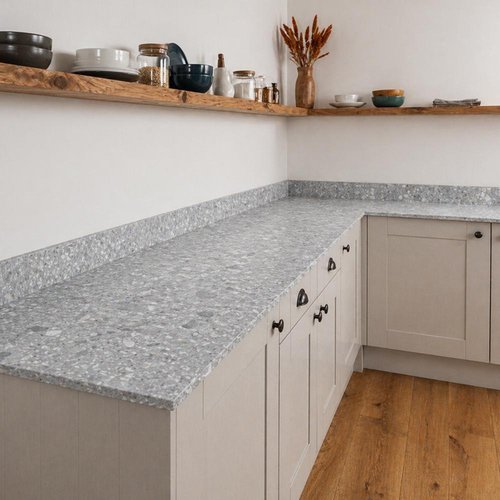 Trebbia Stone Laminate Worktop - Upstands image 3