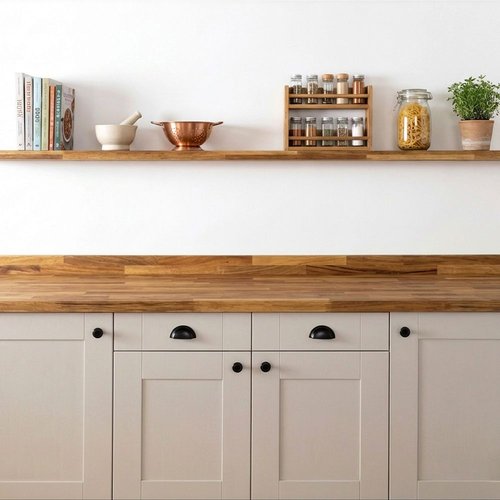 Iroko Worktop - Upstands image 4