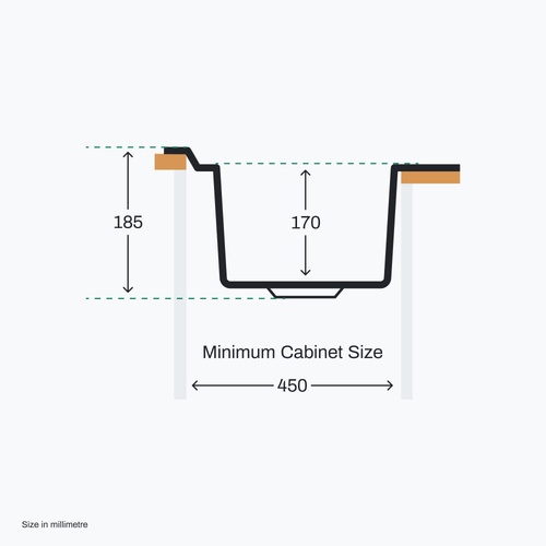 Sink LN860.500 (Left) image 2