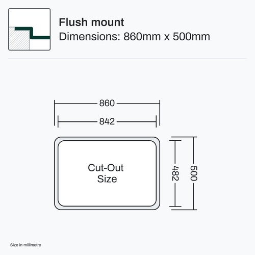Sink LN860.500 (Left) image 3