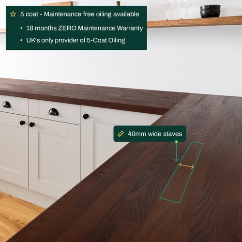 Black Ash Worktop image 4
