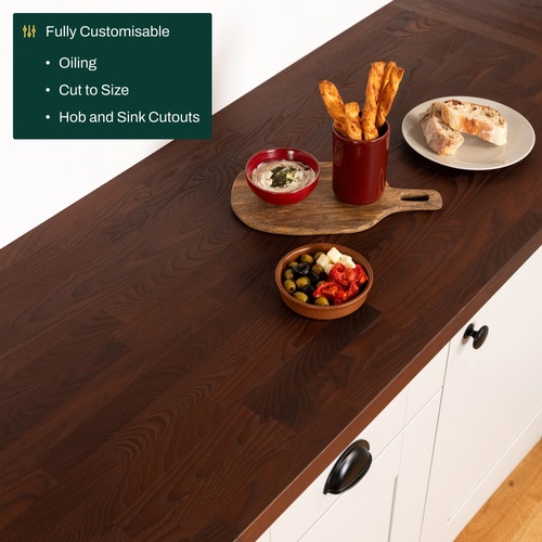 Black Ash Worktop image 3