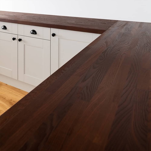 Black Ash Worktop image 1