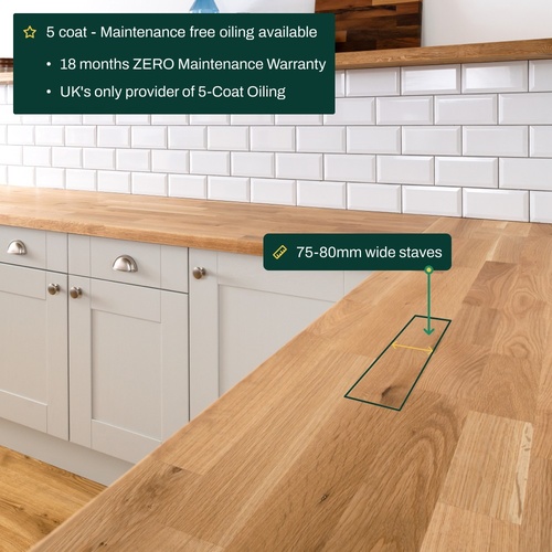 Deluxe Oak Worktop image 3