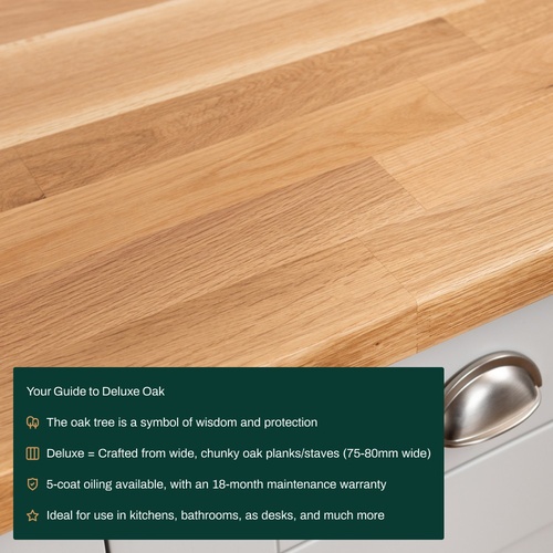 Deluxe Oak Worktop image 2