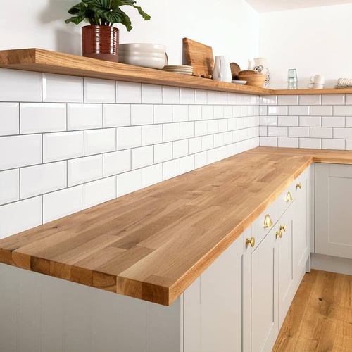 Deluxe Rustic Oak Worktop image 8