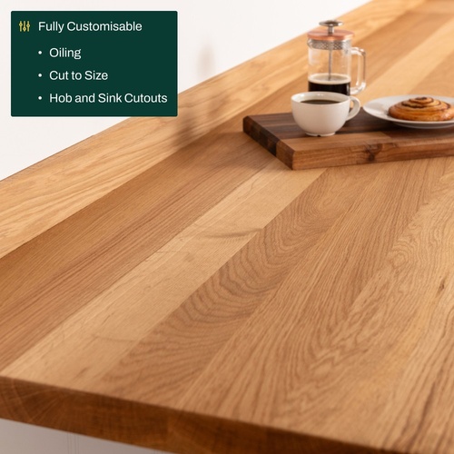 Full Stave Deluxe Oak Worktop image 5