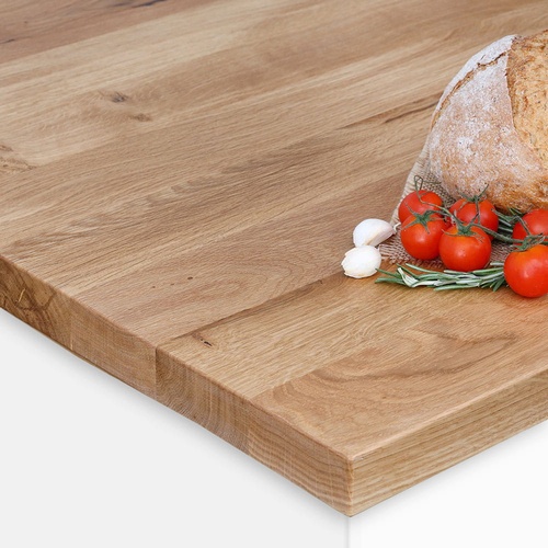 Full Stave Deluxe Rustic Oak Worktop Sample image 4