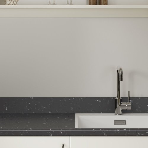 Black Granite Laminate - Upstands & Splashbacks