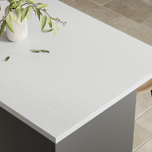 White Sparkle Laminate