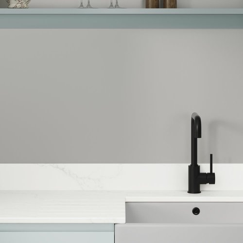 Calacatta Veined Solid Surface - Upstands