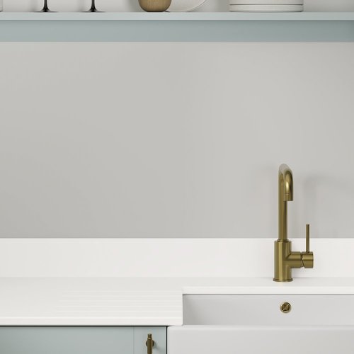 Pure White Solid Surface - Upstands & Splashbacks