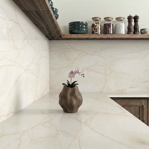 Beige Gold Compact - Upstands & Splashbacks