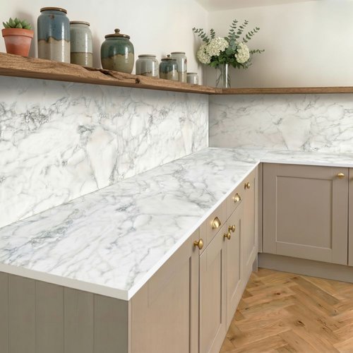 Cranbury Marble Compact - Upstands & Splashbacks