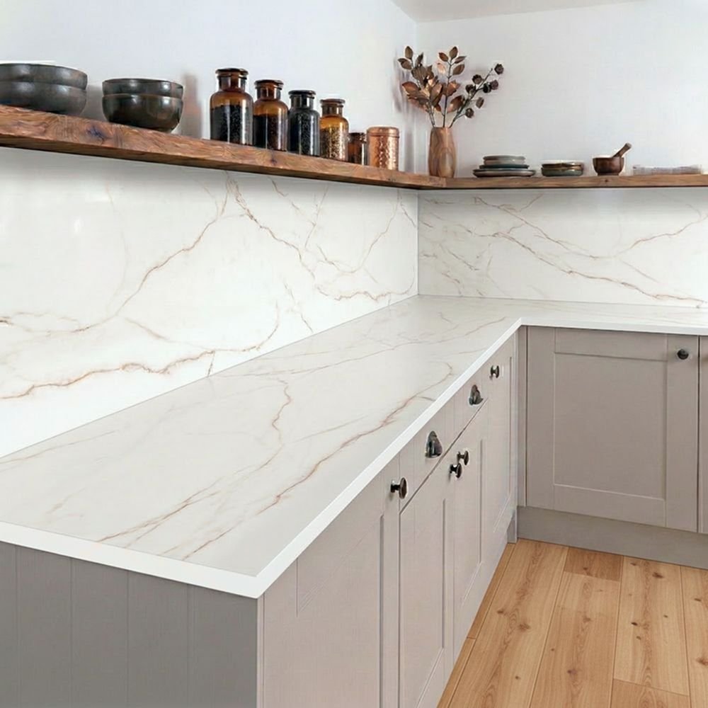 Gold Vein Compact - Upstands & Splashbacks