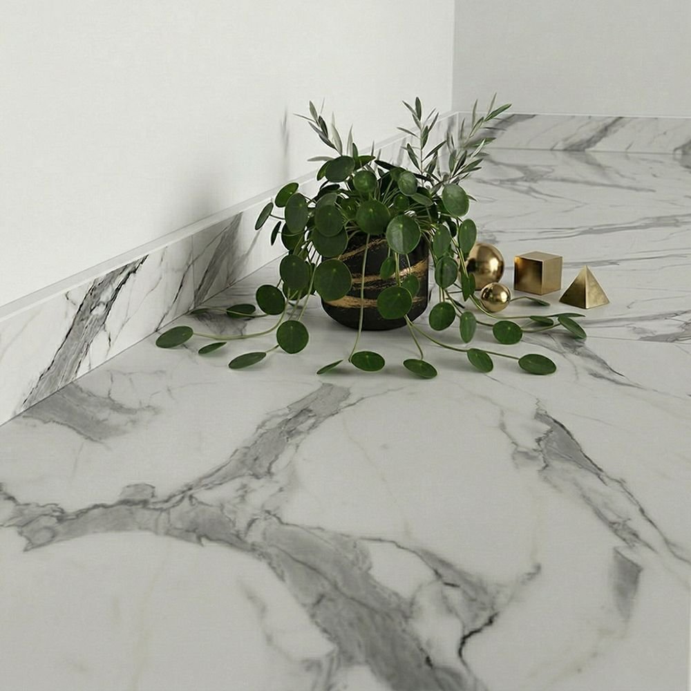 Carrera Marble Compact - Upstands & Splashbacks