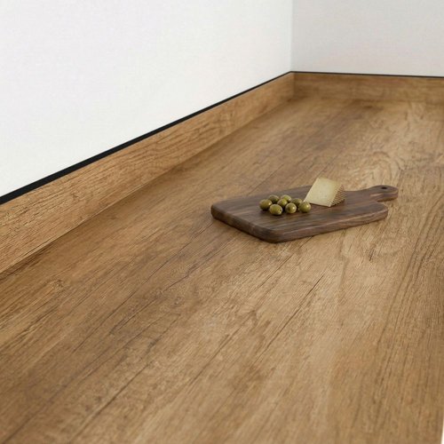 Distressed Oak Compact - Upstands & Splashbacks