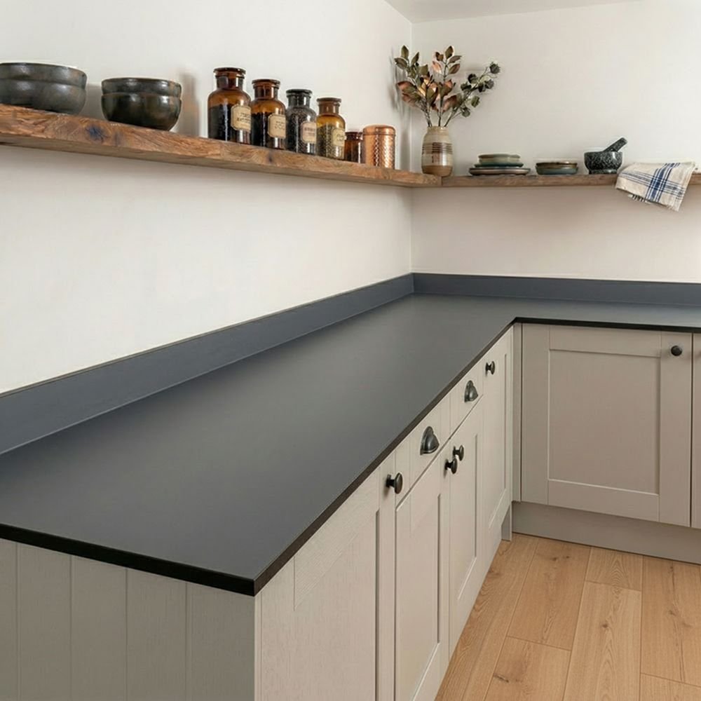Graphite Grey Compact - Upstands & Splashbacks