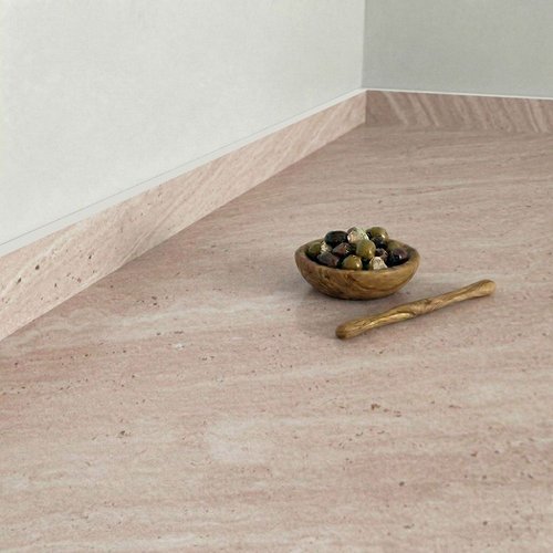 Italian Travertine Compact - Upstands & Splashbacks