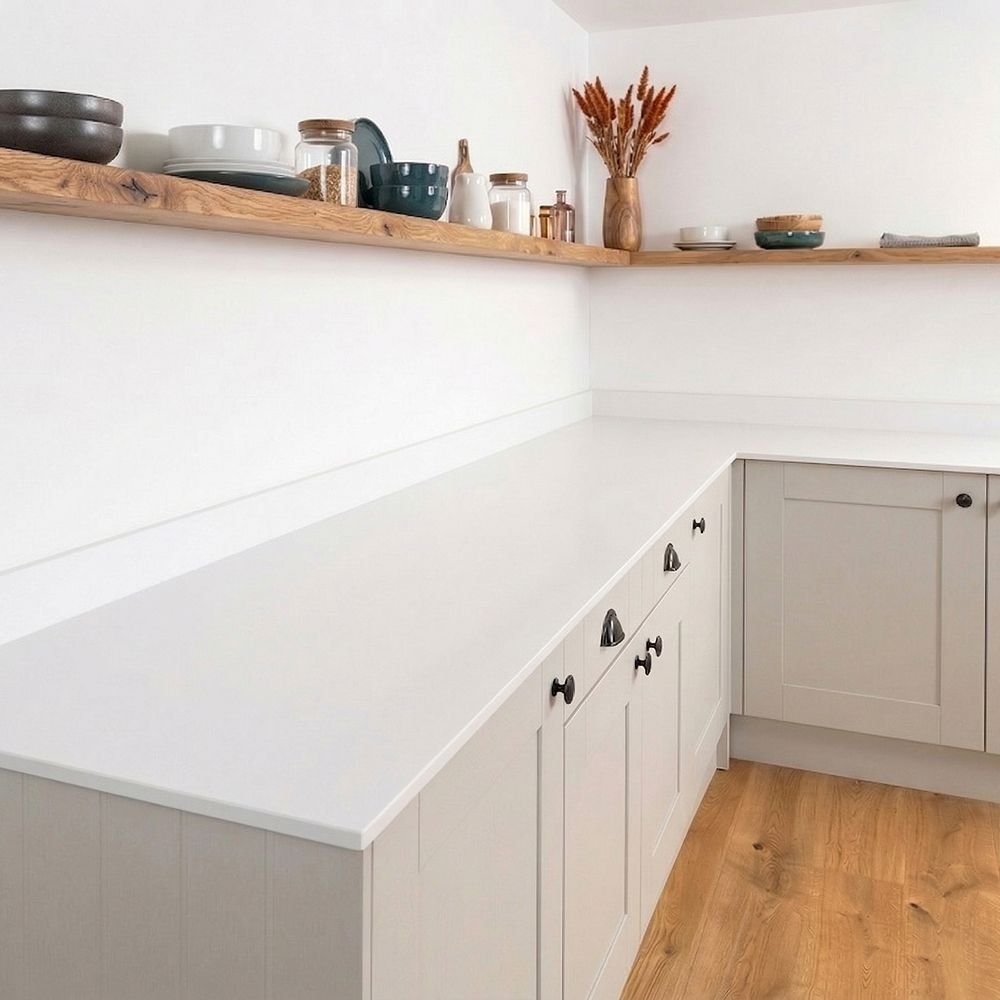 Lucida White Compact - Upstands & Splashbacks