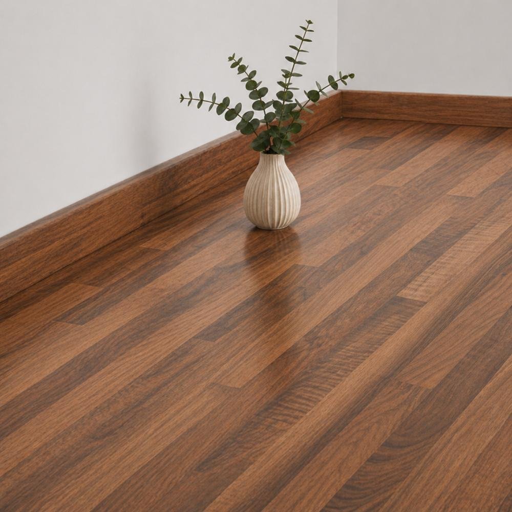 Black Walnut Laminate Worktop - Upstands & Splashbacks