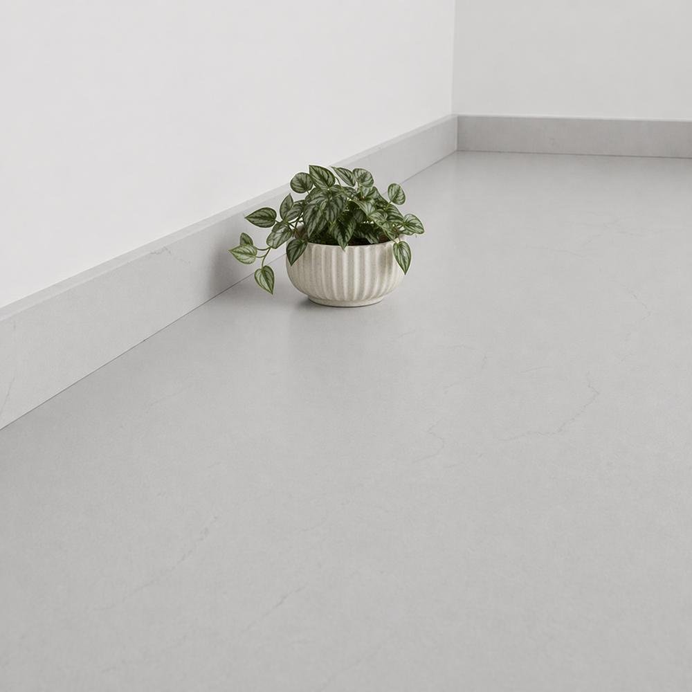 White Veilstone Laminate - Upstands & Splashbacks