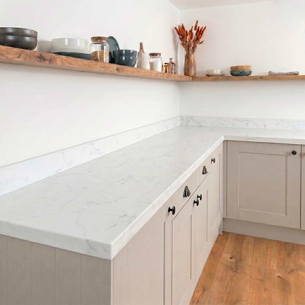 Carrara Solid Surface - Upstands