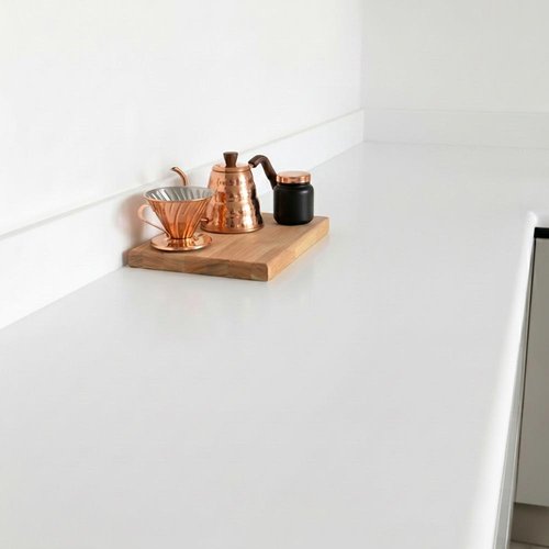 Pure White Solid Surface - Upstands & Splashbacks