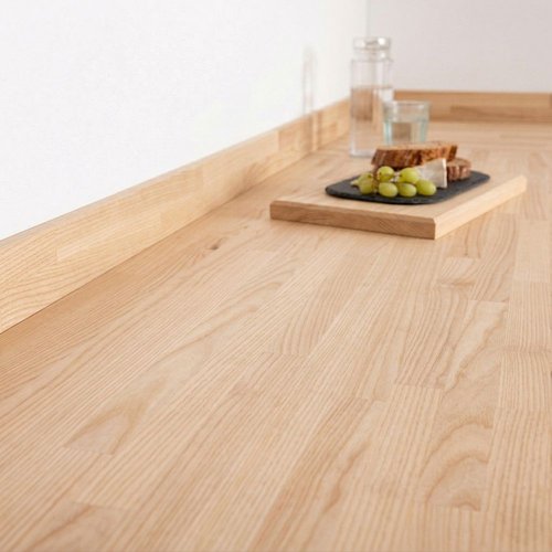 Ash Worktop - Upstands