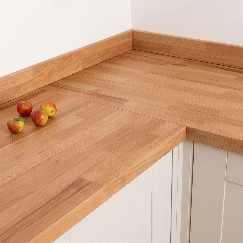Beech Worktop - Upstands