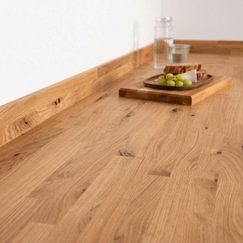 Deluxe Oak Worktop - Upstands