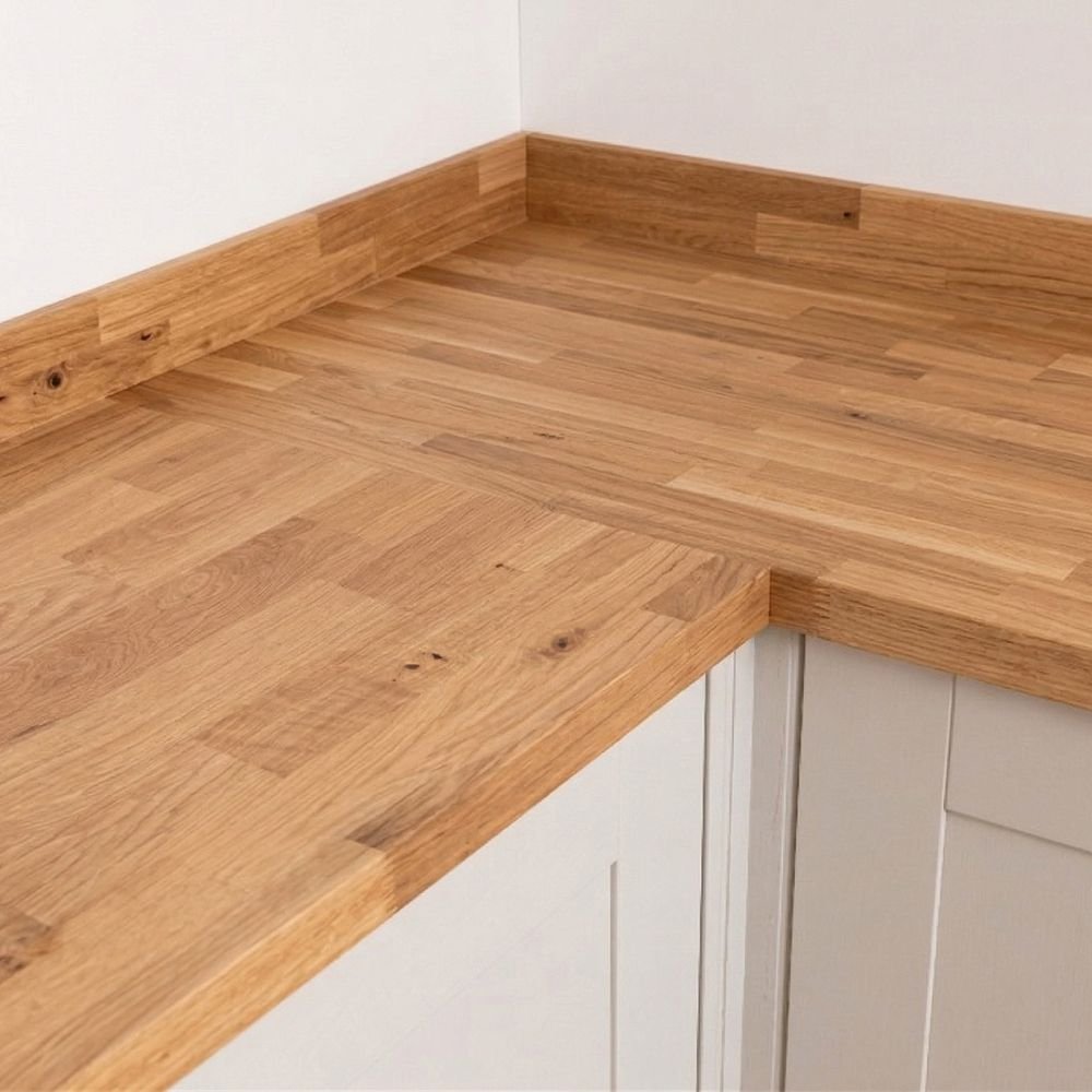 Deluxe Oak Worktop - Upstands