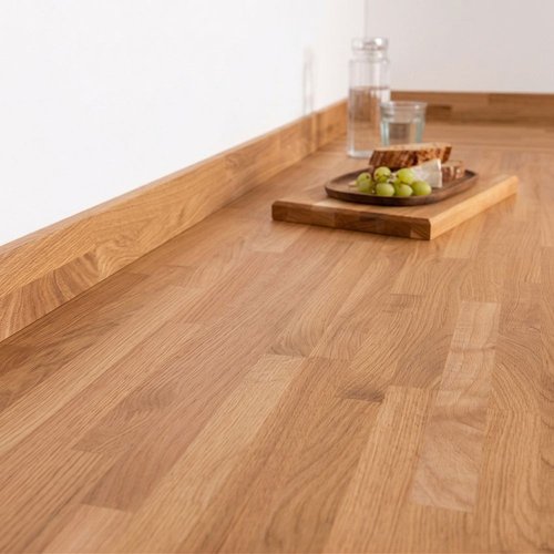 Prime Oak Worktop - Upstands
