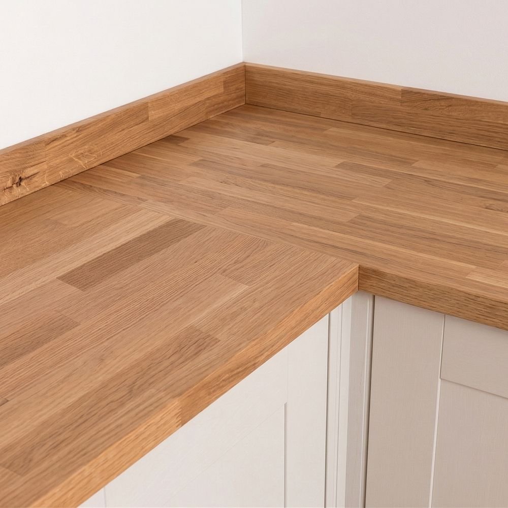 Prime Oak Worktop - Upstands