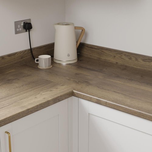 Full Stave Rustic Oak Laminate - Upstands
